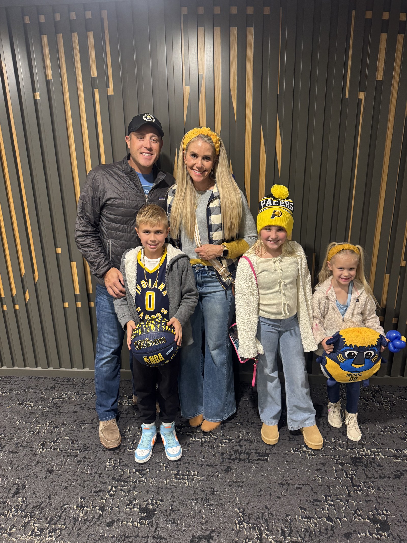 Nate Barker with family